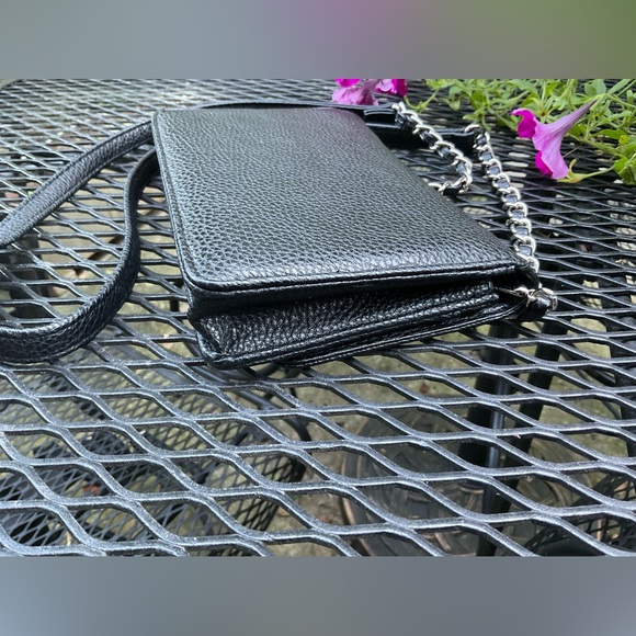 Sharp Steve Madden Multi Pocket Silver Hardware & Chain Wallet Bag! - Picture 8 of 16